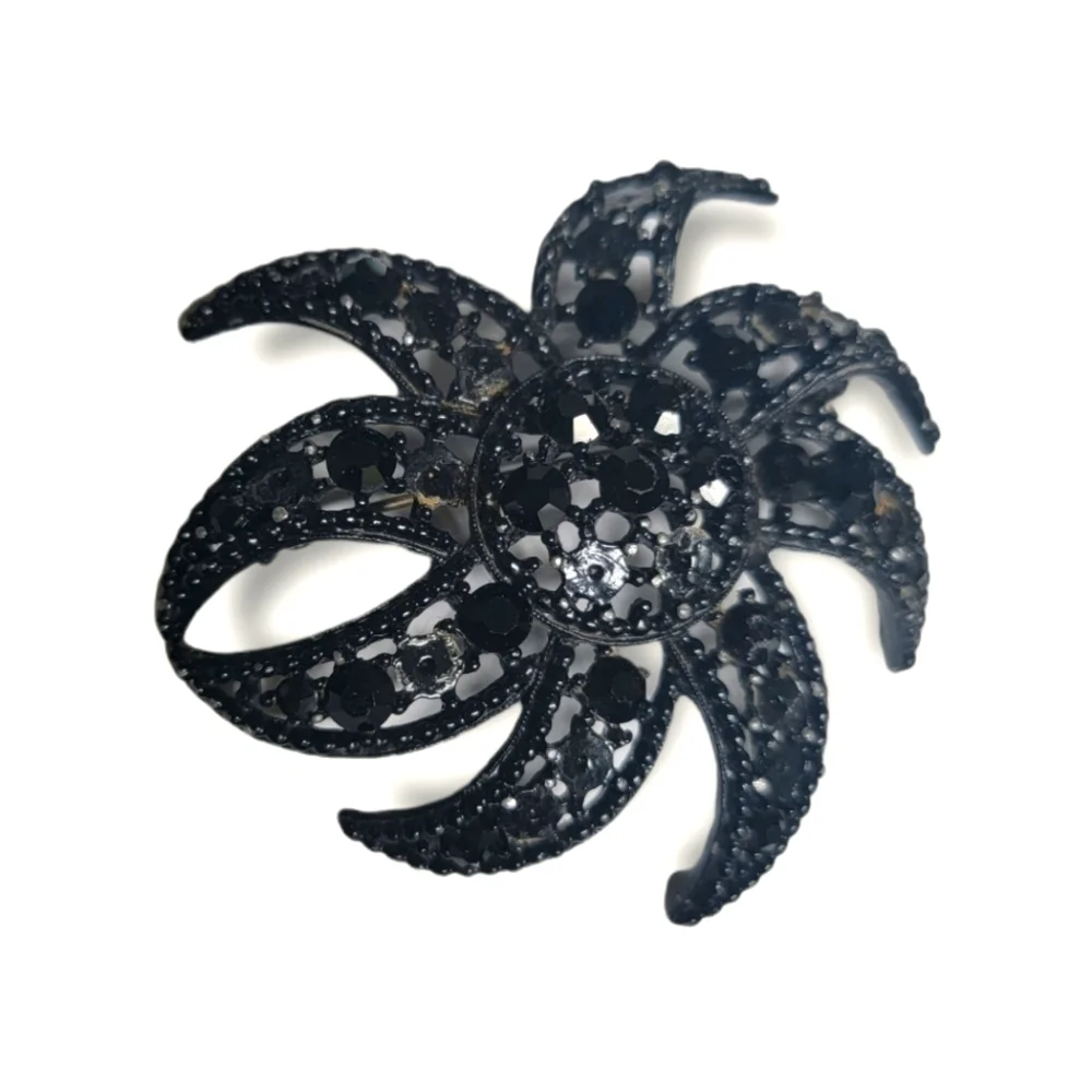 Beautiful Black Brooch / Pin